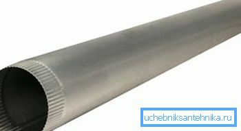 Najjednostavnija cijev od pocinkovanog metala
