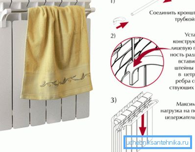 Jednostavno držač peškira Jednostavno držač peškira