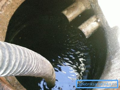 Proces odvodnje bunara pre hidroizolacionih radova.