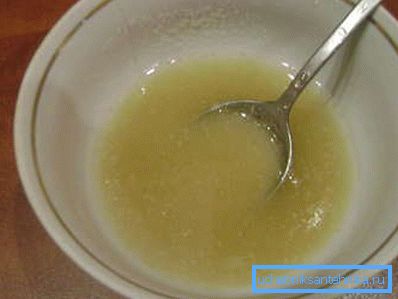 Gelatin rastvara u vodi Gelatin rastvara u vodi