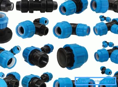 Sorte HDPE fitinga Sorte HDPE fitinga
