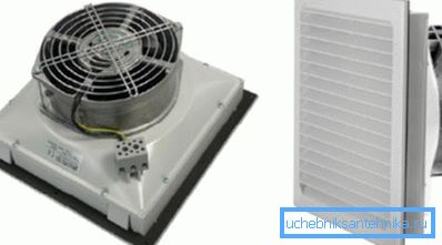Rešetka sa filterom i ventilatorom Rešetka sa filterom i ventilatorom