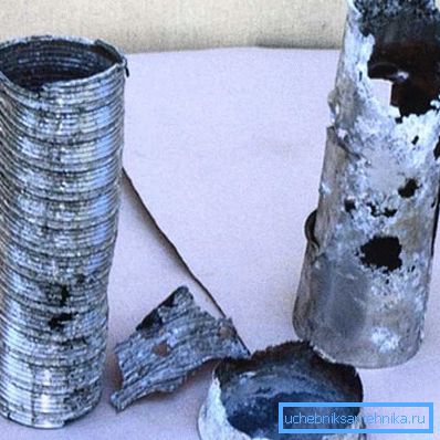 Rezultat kondenzata na metalu Rezultat kondenzata na metalu