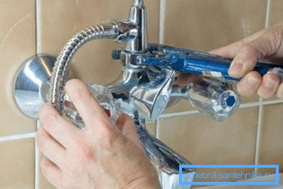 Samostalna instalacija miksera za kupatilo