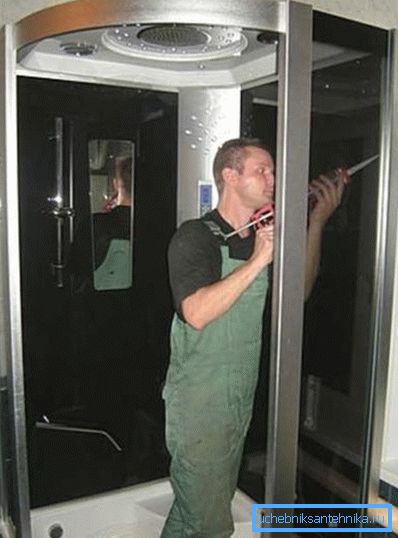 Tuš montaža Tuš montaža