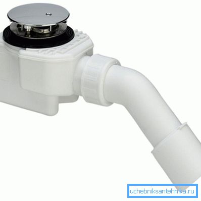 Sifon za tuš paletu od 60 mm kao odvodni lezaj
