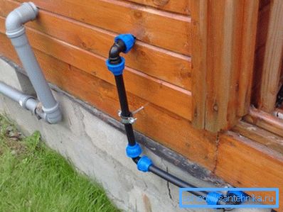 Sistem vodosnabdijevanja privatne kuće izrađenih od HDPE cijevi