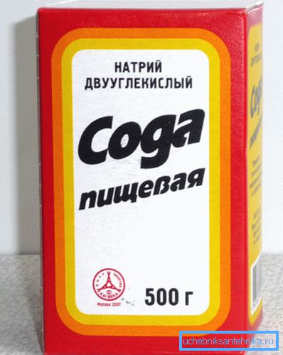 Soda je jedna od komponenti domaće rastvor koji uklanja tragove kalupa. Soda je jedna od komponenti domaće rastvor koji uklanja tragove kalupa.