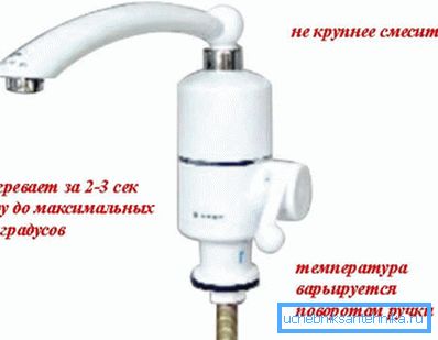 Savremeni uređaj - električni trenutni bojler za slavinu u kuhinji Savremeni uređaj - električni trenutni bojler za slavinu u kuhinji