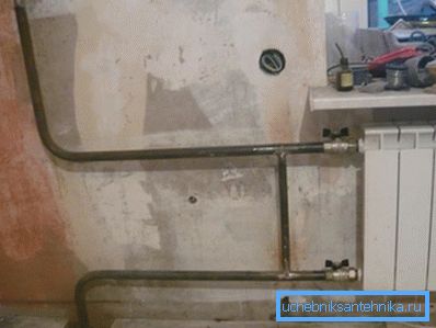 Čelični priključak na radijator Čelični priključak na radijator