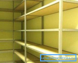 Stalci od profila 40 × 40 mm