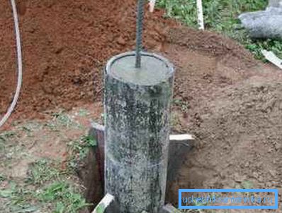 Strobe, sipali beton. Strobe, sipali beton.