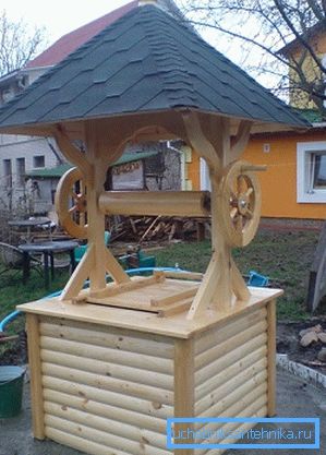 Sa gornje strane, možete instalirati vodovodni sistem i zaštitu u vidu kuće Sa gornje strane, možete instalirati vodovodni sistem i zaštitu u vidu kuće