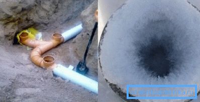 Toplotna izolacija vanjske kanalizacije izbjegava zamrzavanje kanalizacije Toplotna izolacija vanjske kanalizacije izbjegava zamrzavanje kanalizacije