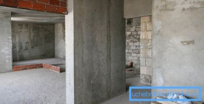 Tipično stanje stana u novoj zgradi. Tipično stanje stana u novoj zgradi.