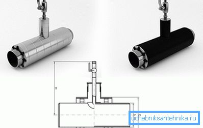 Tee sa kugličnim ventilom ventilacionog ventila izolovanim od PPU-a Tee sa kugličnim ventilom ventilacionog ventila izolovanim od PPU-a