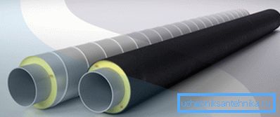 Cev 219x6 sa izolacijom može imati prečnik od 300 i čak 400 mm, sve zavisi od sloja poliuretanske pjene Cev 219x6 sa izolacijom može imati prečnik od 300 i čak 400 mm, sve zavisi od sloja poliuretanske pjene