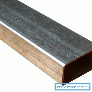 Cijevni deo 60x40 mm