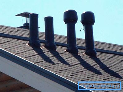 Za ventilaciju kanalizacije na krovu Za ventilaciju kanalizacije na krovu