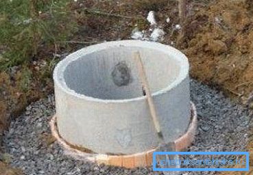 Cementno slomljen jastuk spreman za lijevanje