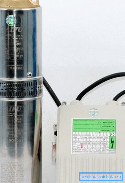 Centrifugalna pumpa sa potopljenjem dolazi sa odvojenim distributivnim uređajem koji se montira u keson Centrifugalna pumpa sa potopljenjem dolazi sa odvojenim distributivnim uređajem koji se montira u keson