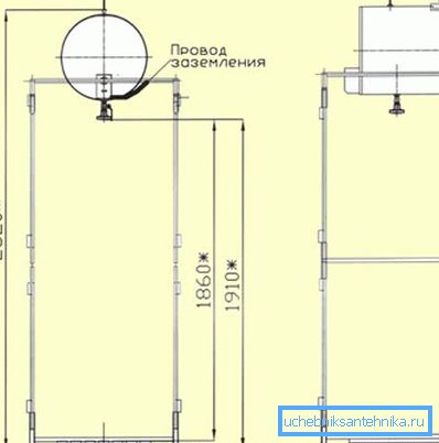 Postavljanje rezervoara za letnji tuš i dizajn Instalacija rezervoara za letnji tuš i dizajn