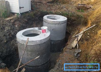 Instaliranje septičkog rezervoara točkova