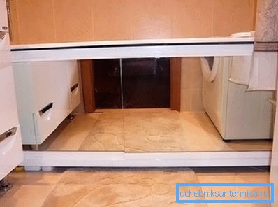 Ekran sa pokretnim elementima ogledala