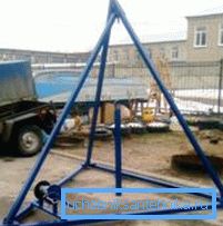 Metalni stativ sa opcijom za winch Metalni stativ sa opcijom za winch