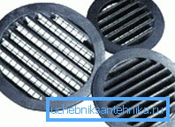 Okrugle ventilacione rešetke različitih veličina Okrugle ventilacione rešetke različitih veličina