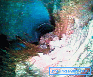 Video glava vam omogućava da vidite količinu depozita na cevima Video glava vam omogućava da vidite količinu depozita na cevima