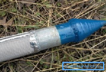 Izgled cevi sa filterom za proizvodnju abisinskog bunara Izgled cevi sa filterom za proizvodnju abisinskog bunara