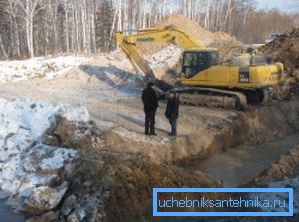 Zemljani radovi prilikom instalacije propustne konstrukcije Zemljani radovi prilikom instalacije propustne konstrukcije